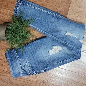 Rock & Republic Women's Light Blue Distressed Skinny Jeans 2